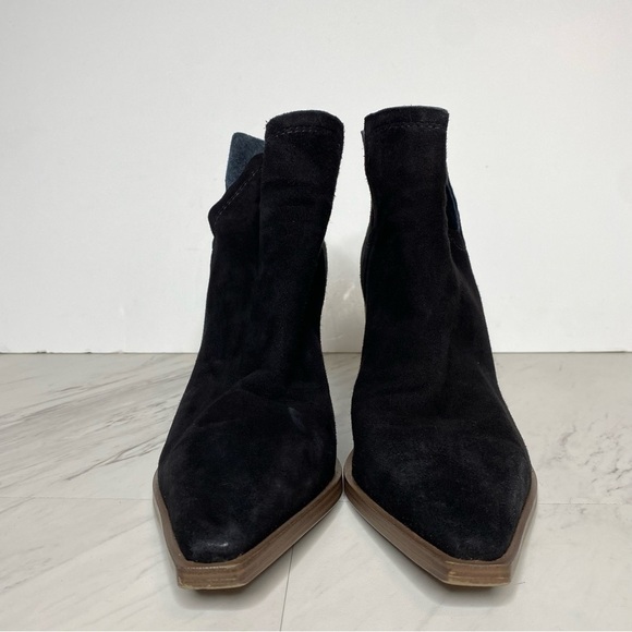 Vince Camuto Welland Black Suede Bootie 10M - Picture 2 of 13